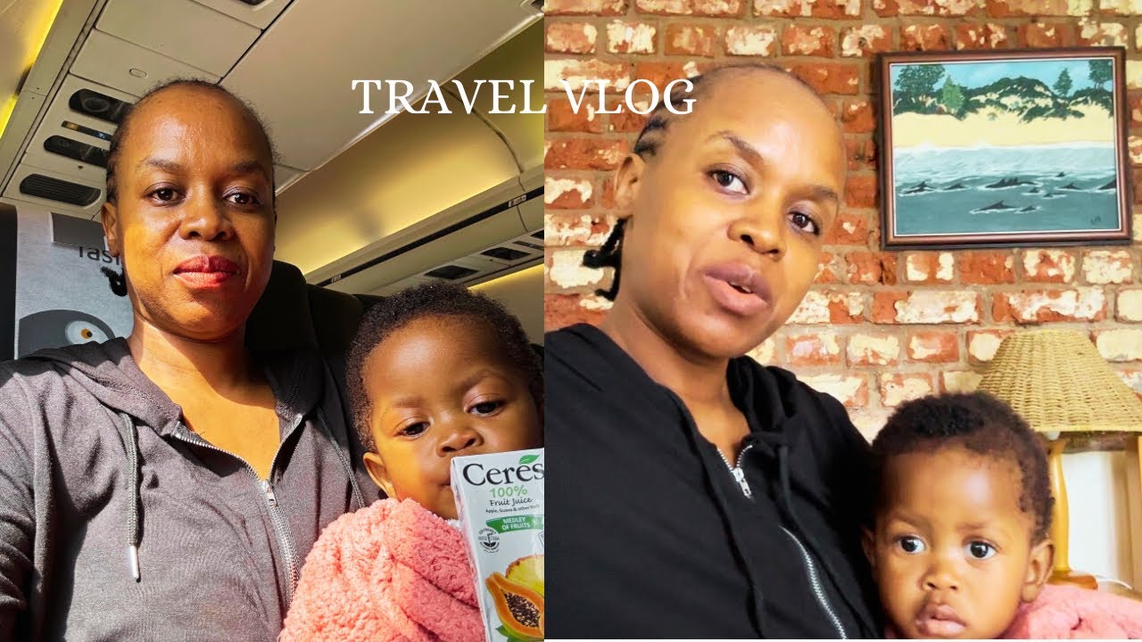 Travel Vlog: Taking My Toddler On Her First Flight To Gqeberha|| Truly Angie|| #zimyoutuber