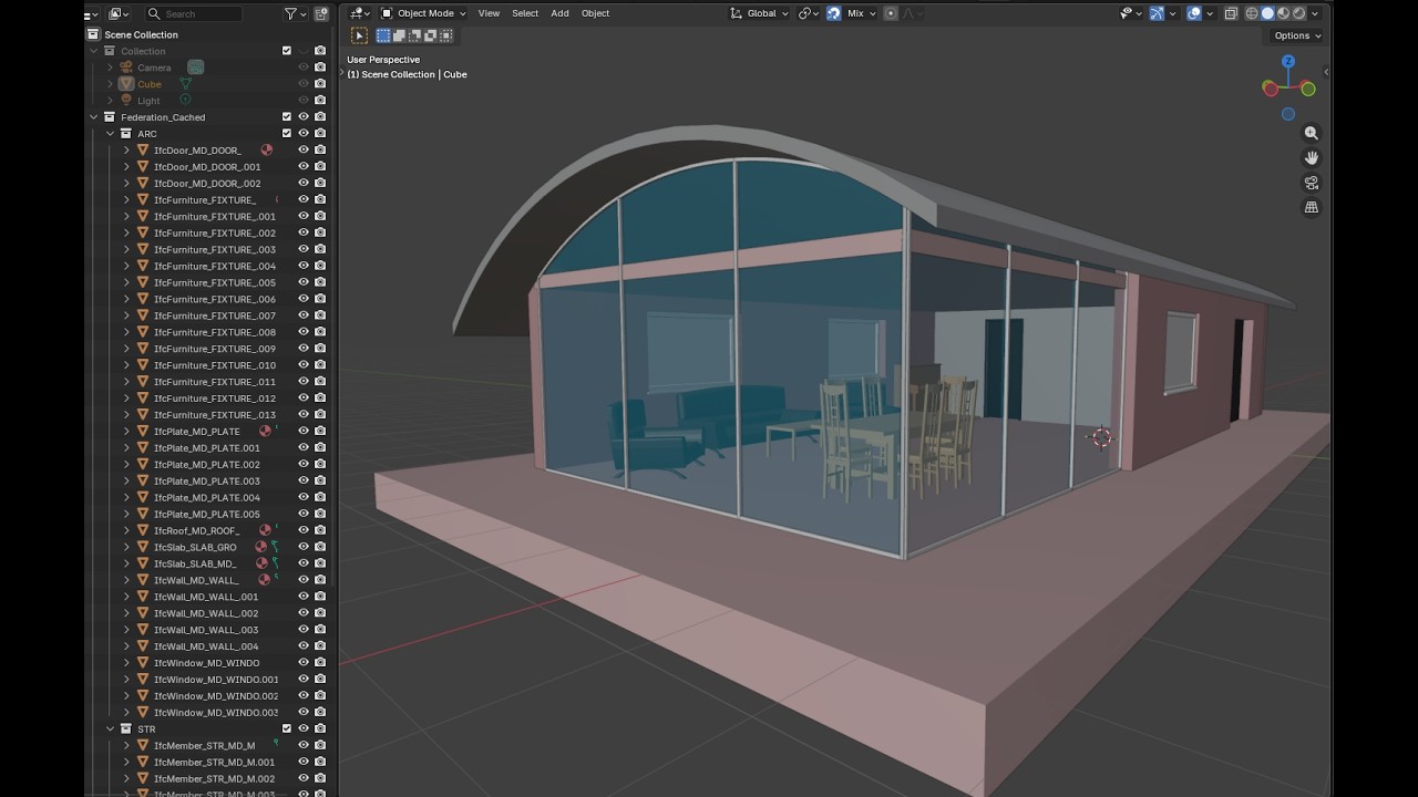 From Intent to a BIM 3D Bonsai Ready
