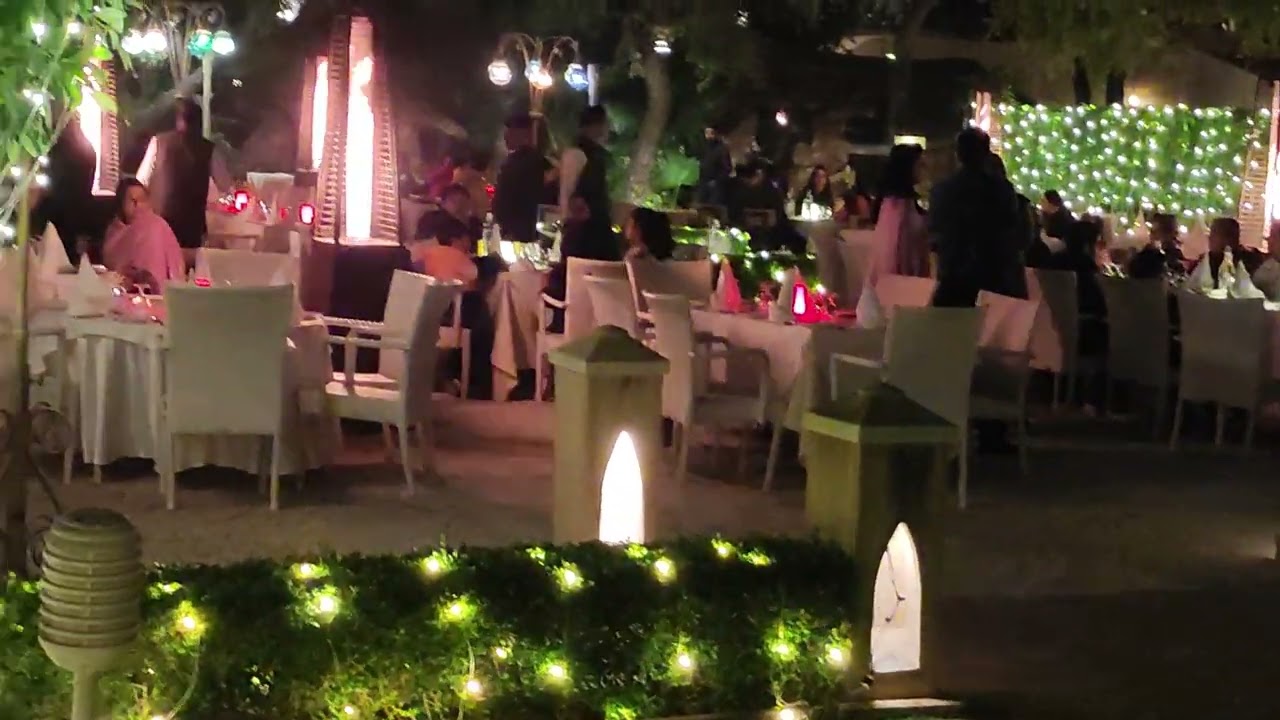 open air view of ajit bhawan garden restaurant, jodhpur