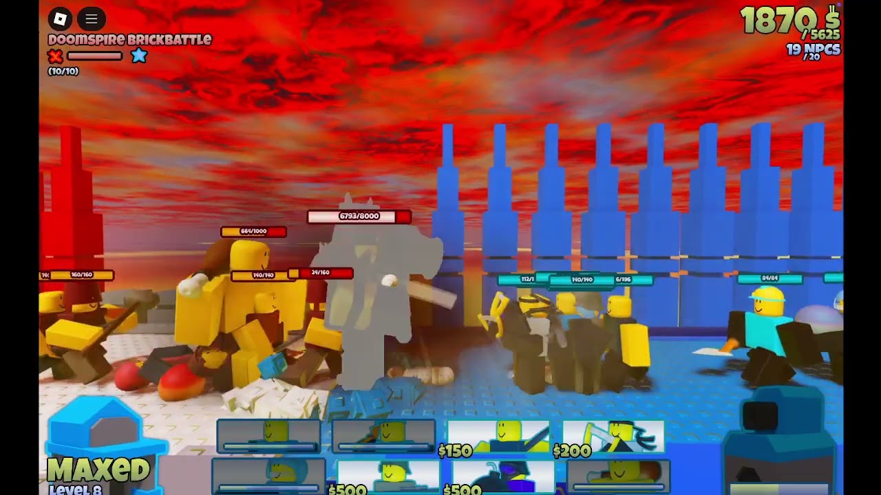 The battle bricks Doombinger simplest loadout ever