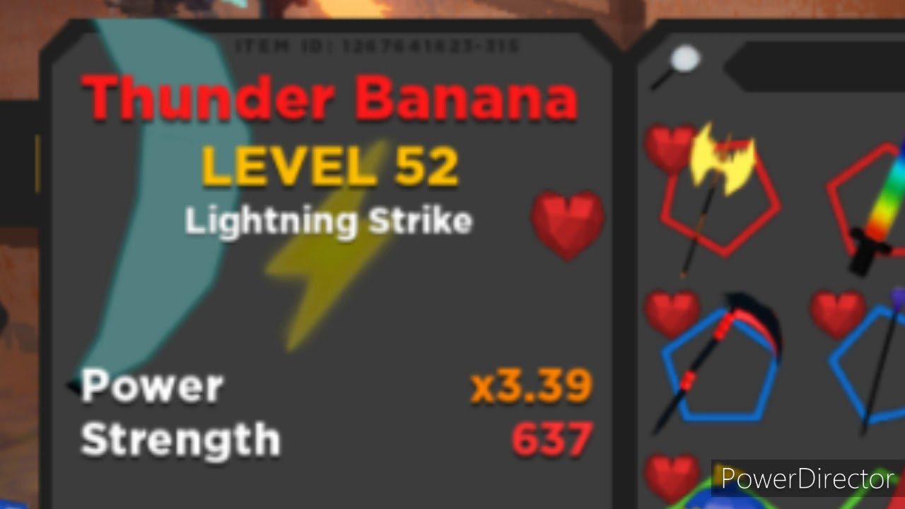 The new rarest item on treasure quest? (thunder banana)