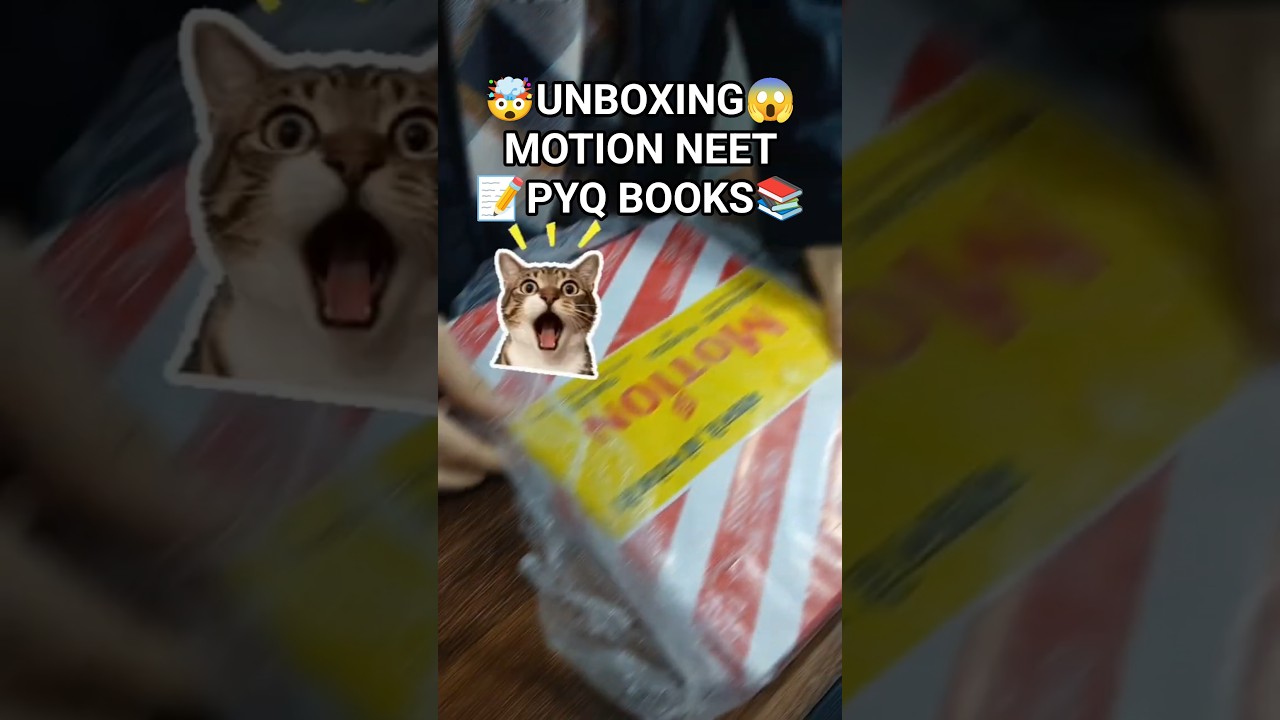 Unboxing MOTION NEET Books📚🤯NEET 2026 