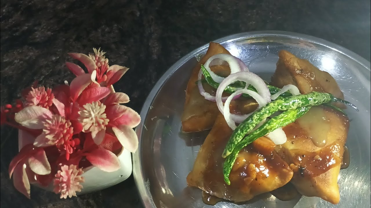 😋😜Crunchy Mini  Samosa🤓😛#Chaat#homemaderecipe