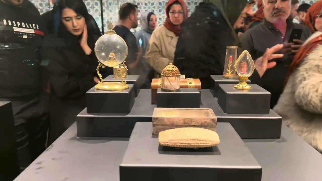 Topkapi Palace Islamic History Museum Blessed Sacred Items Istanbul Turkey ottoman’s history Part 1