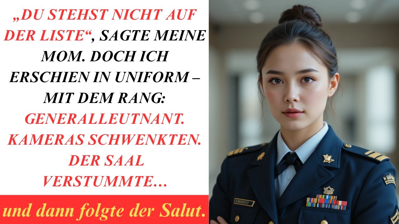 „Von der Liste gestrichen – und Sekunden später zur Kommandantin ernannt“