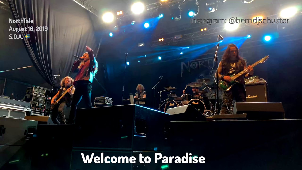 NorthTale - 8 Welcome to Paradise @Sabaton Open Air, Falun, Sweden August 16, 2019 Premiere 4K LIVE
