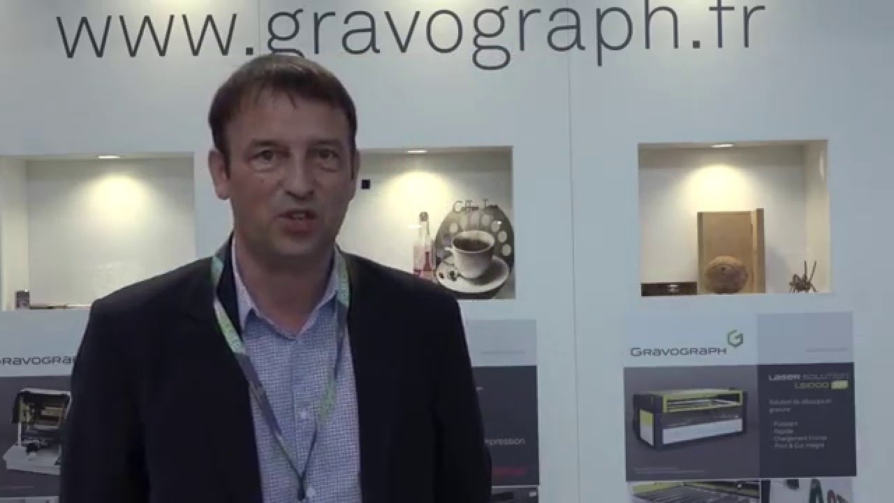 La gravure laser avec Franck Maréchal de GRAVOGRAPH