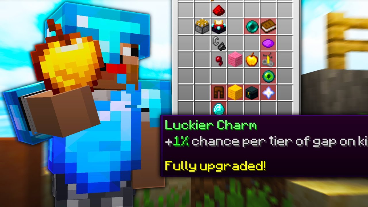 This perk gives you unlimited gapples in skywars