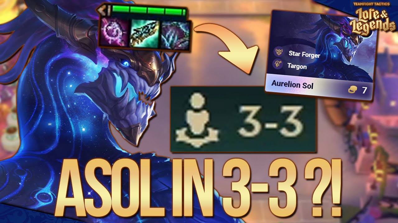 Aurelion in 3-3?! - Die BESTE Aurelion Runde EVER?! | TFT Set 16 Banger 25