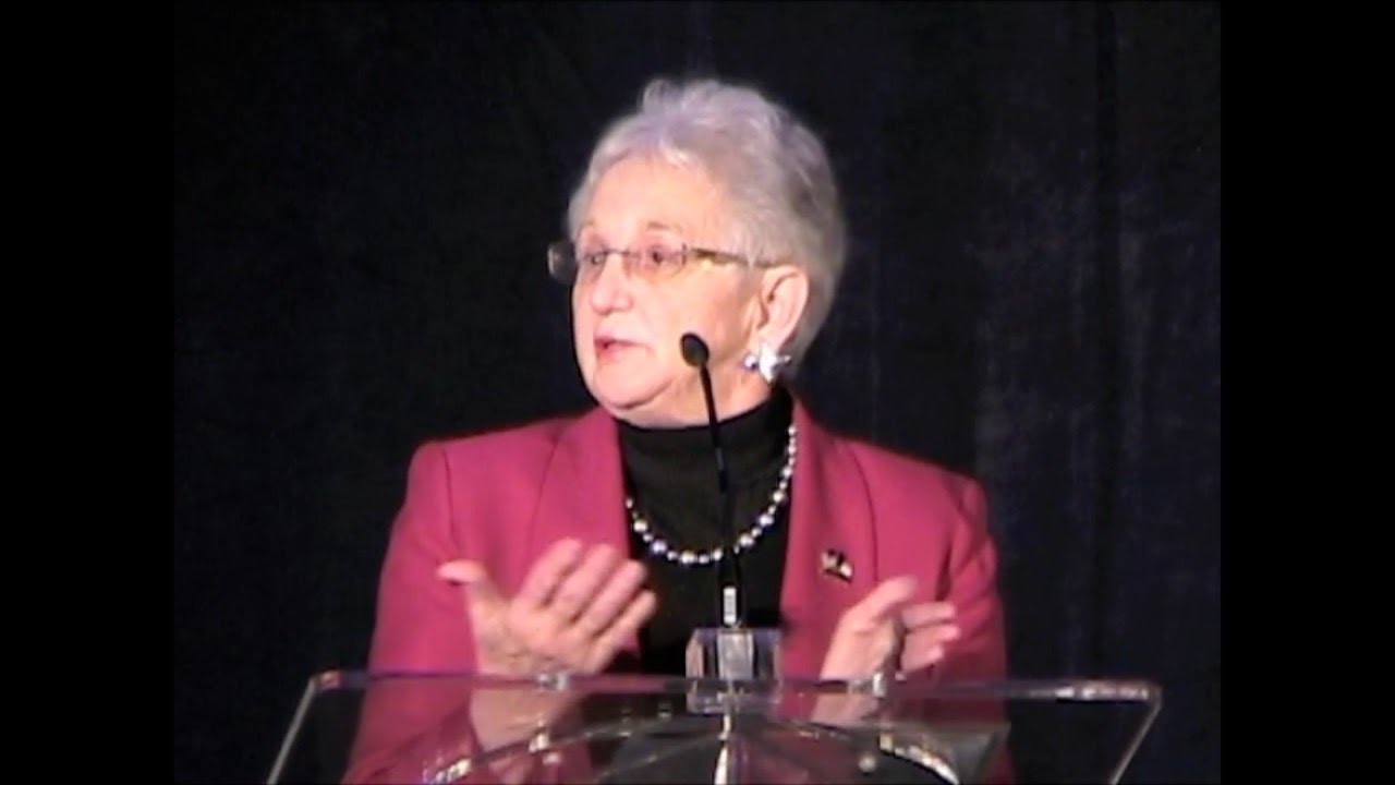 John Locke Foundation honors Virginia Foxx in 2015 with James K. Polk Award