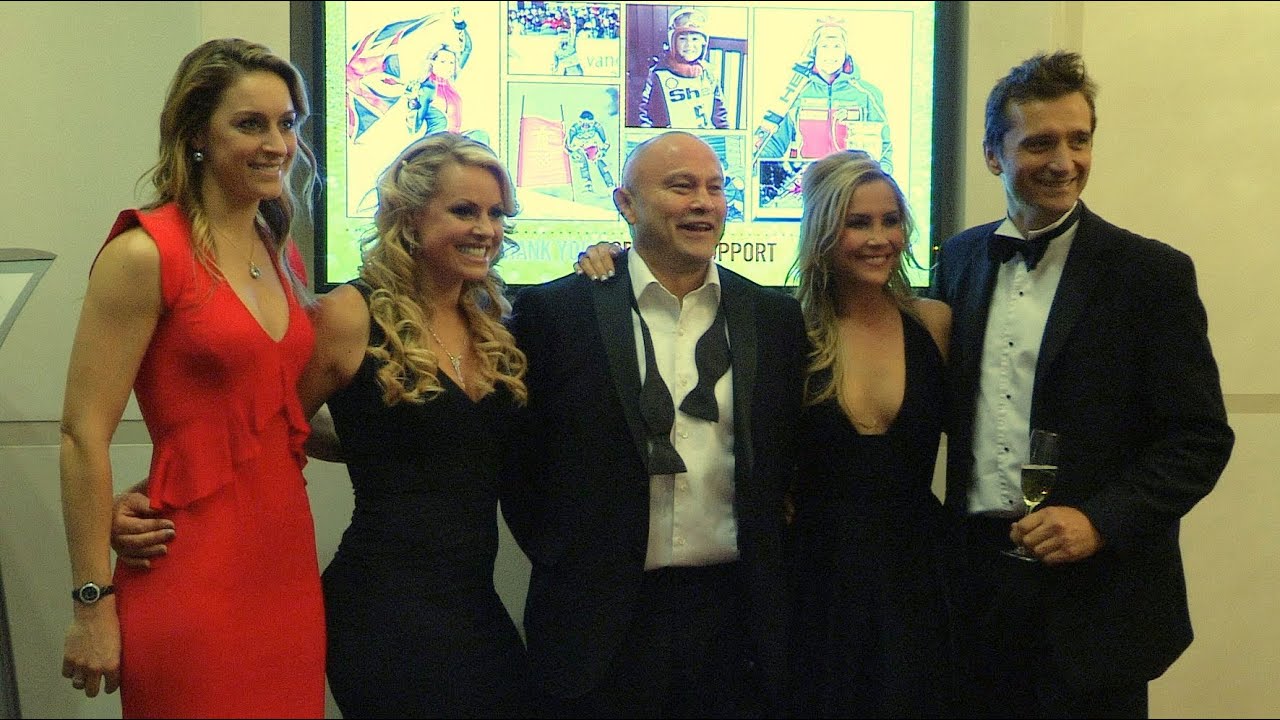 Celebrities help Chemmy Alcott & Dougie Crawford's skiing fund-raising bid
