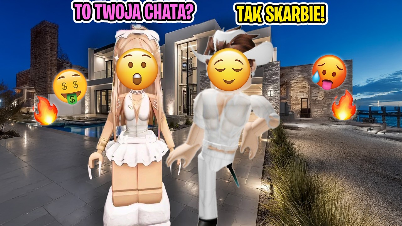 Historyjka roblox - udaję milionera by zdobyć pick me girl