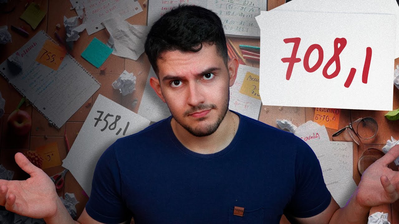MINHAS NOTAS no ENEM 2024 (com 170 acertos)
