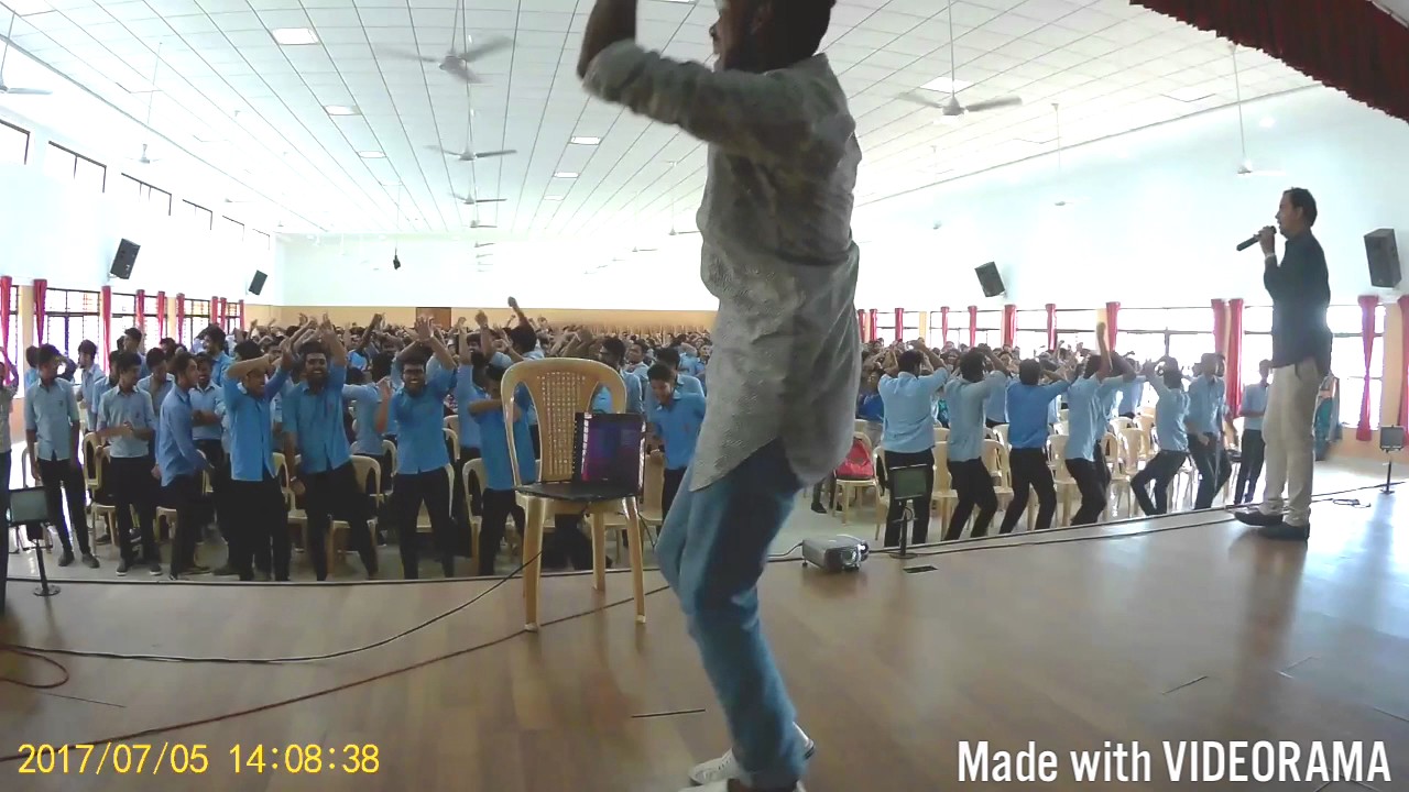 Yes lord Actions. (St. Aloysius College Mangaluru with Divine Springs Team Goa)