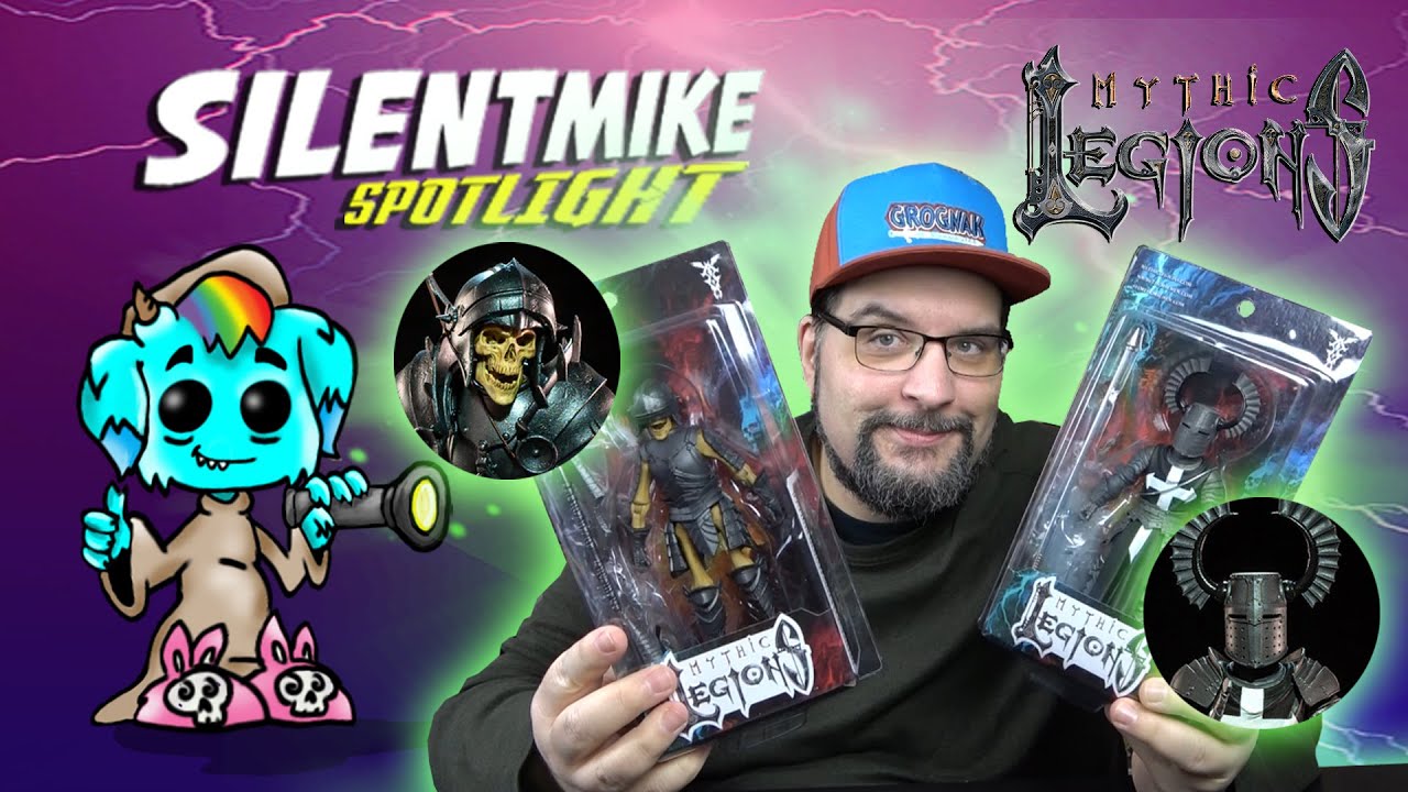 Mythic Legions - Dark Templar & Skeleton Deluxe LegionBuilder - SilentMike Spotlight #mythiclegions