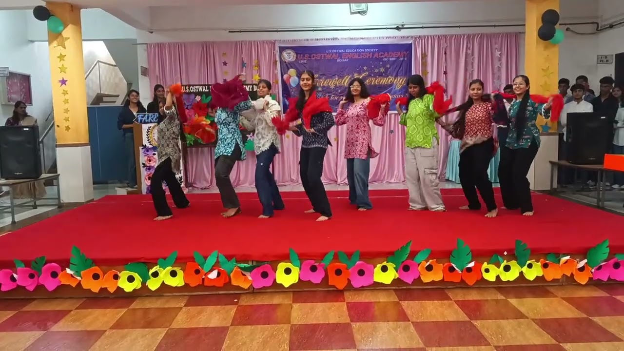 Dance Performed by Grade 11  Girls (Group-2) on Grade 12 Farewell 2025-26