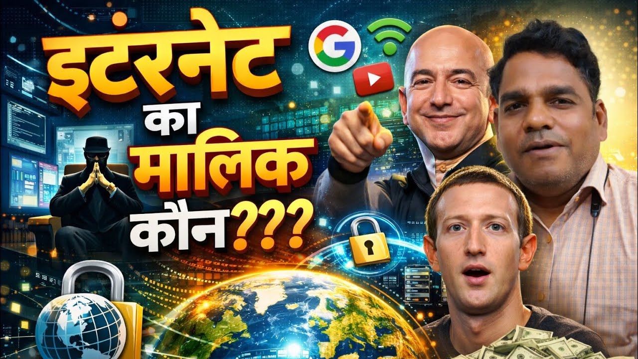 इंटरनेट का मालिक कौन ??? इंटरनेट काम कैसे करता है ??? Shyam DTHs l Shyam Chauhan lll