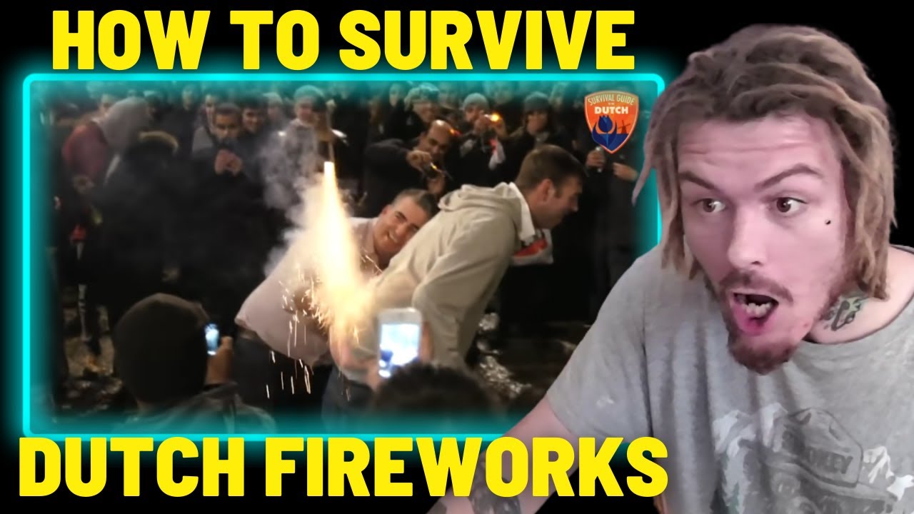 How To Survive Dutch Fireworks | American Reacts