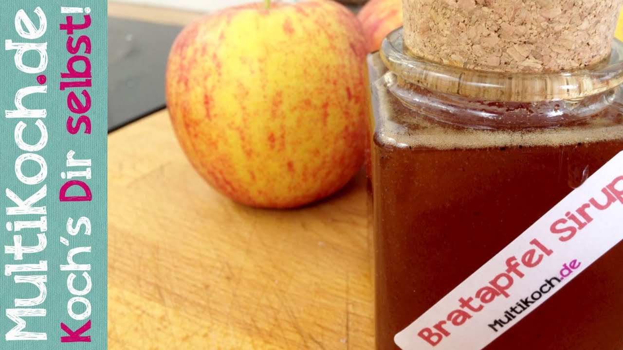 Bratapfel-SIRUP für Tee und Kaffee