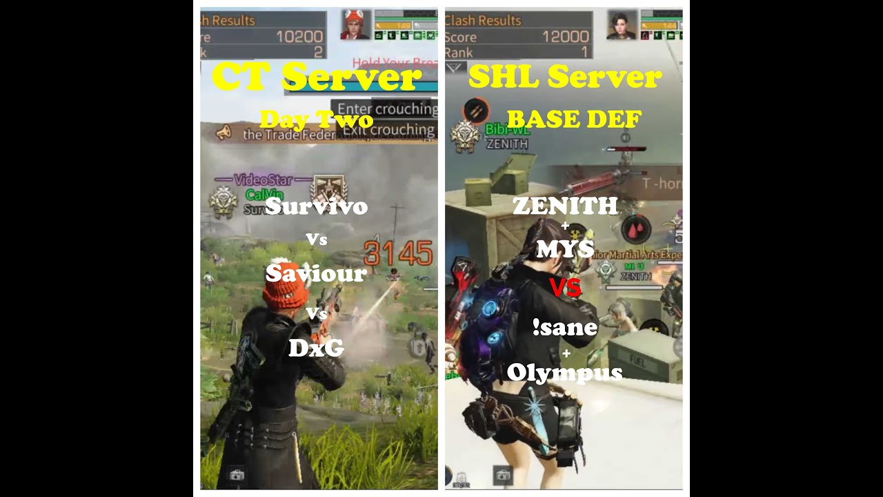 CTC - CT Semi Final DayTwo Survivo|Savior|DxG - Snowhighland Finals - 40vs40 Base DEF