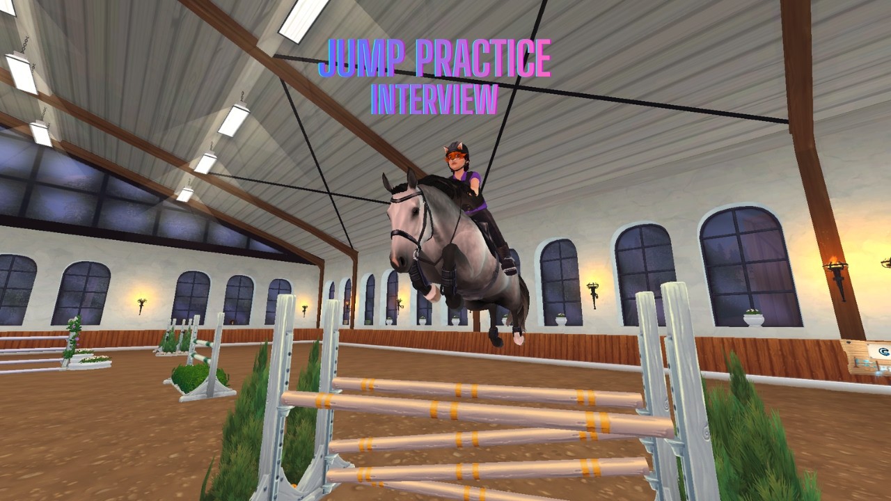 Star Stable Online: Club Meeting Jump Practice and Interview (Feb 17, 26)
