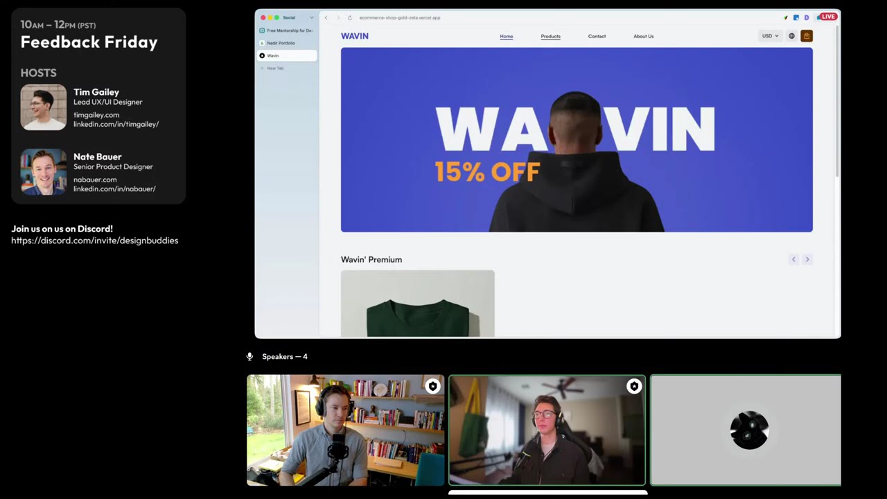 Feedback Friday LIVE