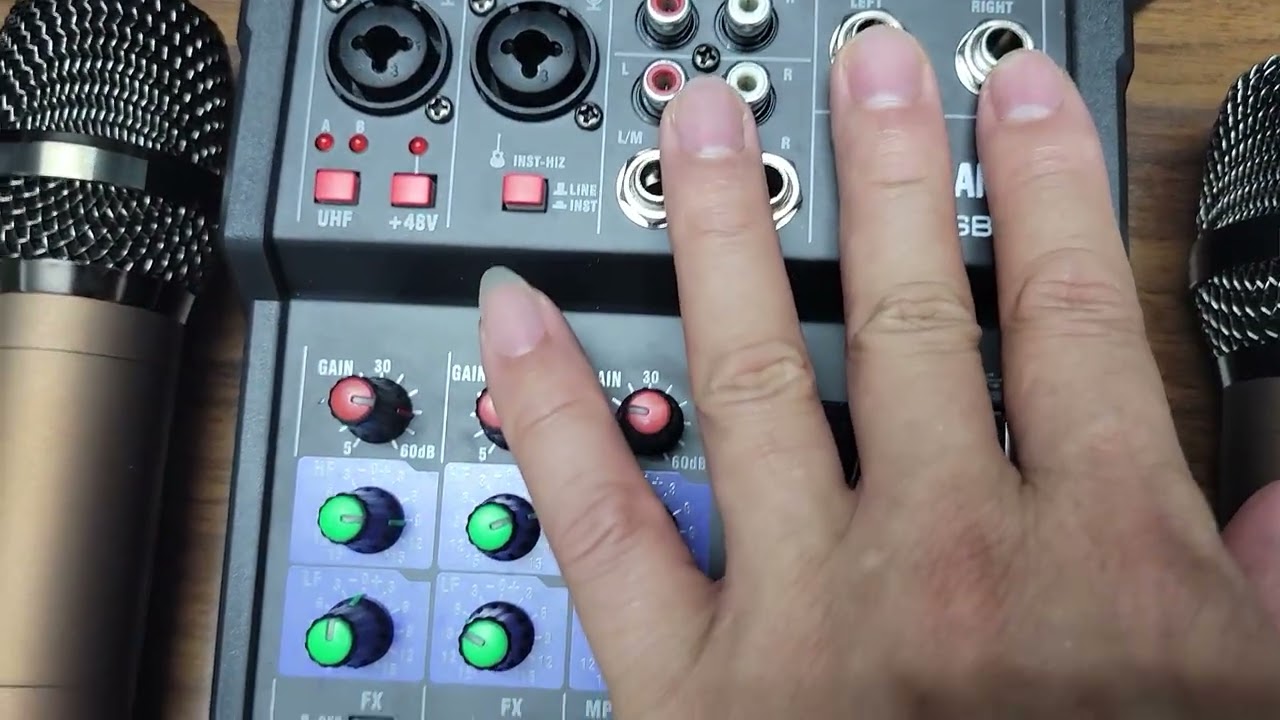 C&aacute;ch kết nối Mixer G4 với Tivi h&aacute;t Karaoke, livestream cực đơn giản