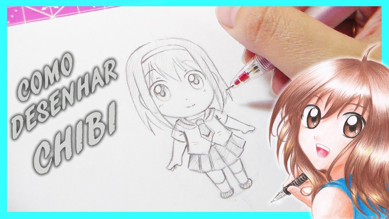 Como Desenhar Mangá  - Chibi