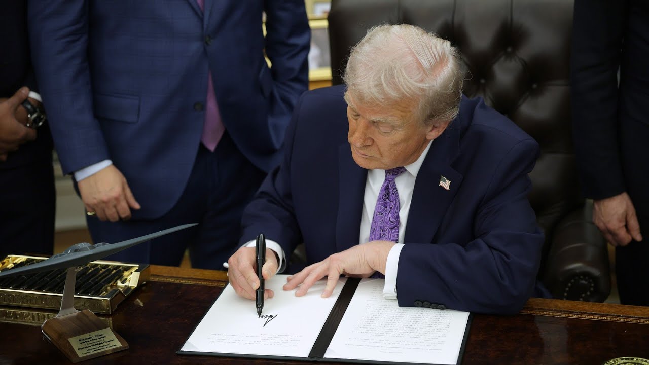 Trump signs executive order for AI to be able to operate under a single national framework