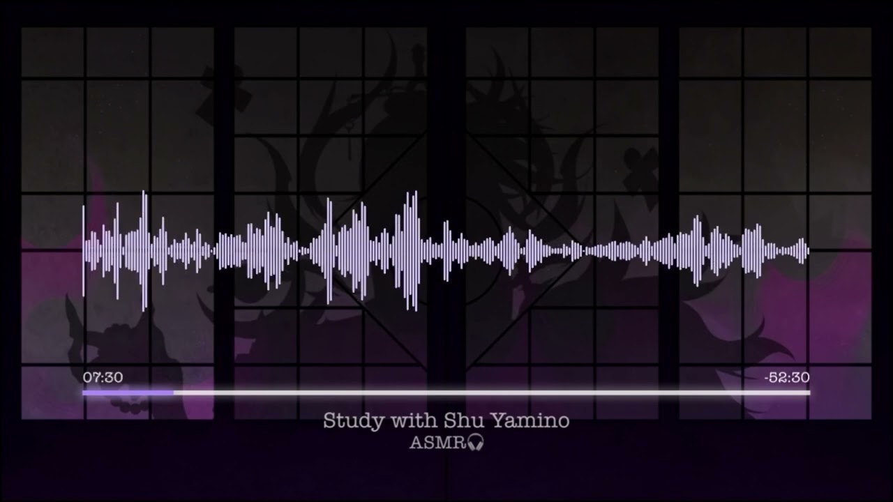 【ASMR🎧】Study with Shu Yamino💻✍🏻