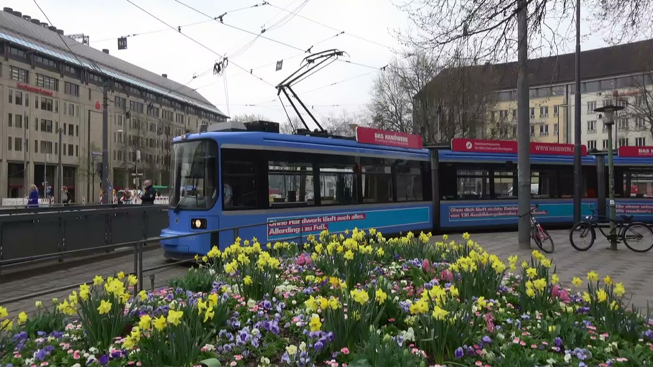 Straßenbahn & bus München | MVG Adtranz GT6N, GT8N, Stadler Variobahn & Siemens Avenio | '17
