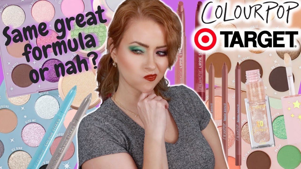 ColourPop for TARGET HAUL | FULL COLLECTION DEMO + 4 LOOKS | Steff's Beauty Stash