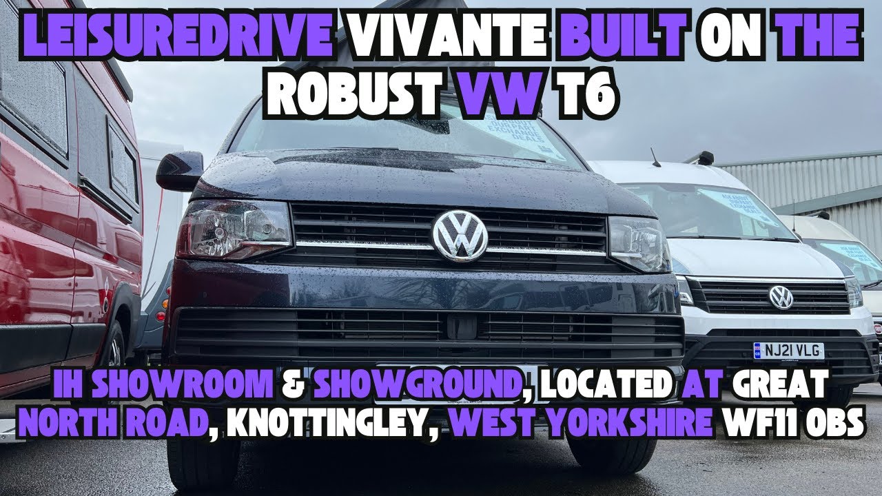 Leisuredrive Vivante built on the robust VW T6 chassis