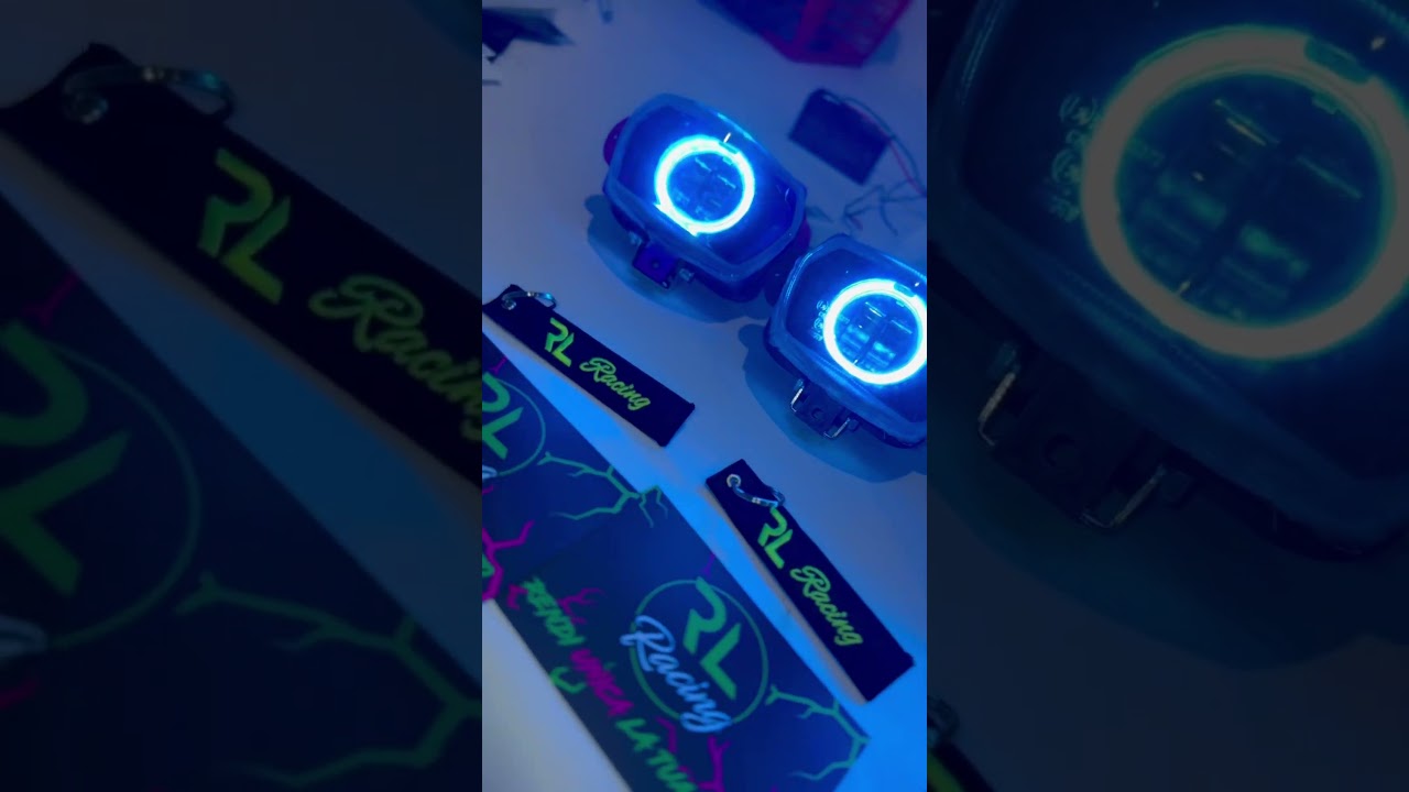 Angel eye RGB x V-Face 😍 Ordina ora il tuo faro sul sito RLRACINGCOMPONENTS.STORE SCONTO -15% #moto