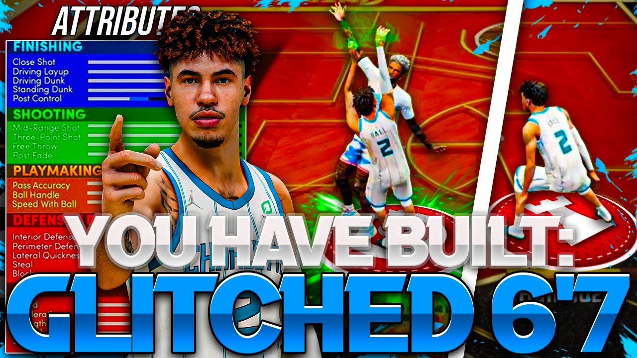 this GLITCHED 6'7 LAMELO BALL BUILD will BREAK nba 2k22 next gen! BEST GUARD BUILD nba 2k22 next gen