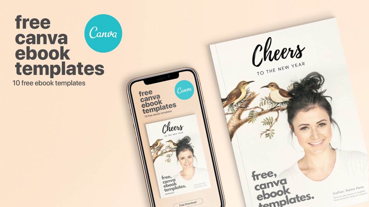 Free Canva eBook Template | Pixpine