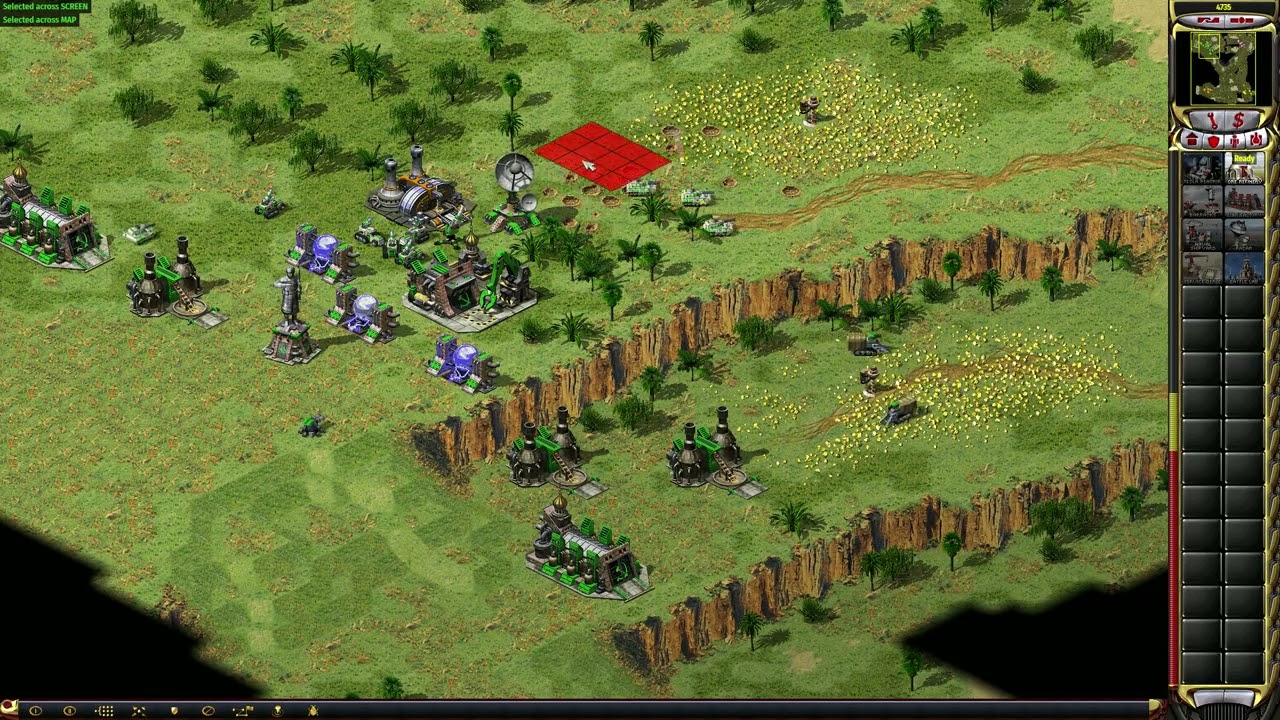 Red Alert 2 : Chrono Divide 2v2 Colonel Rank Iraq Gameplay
