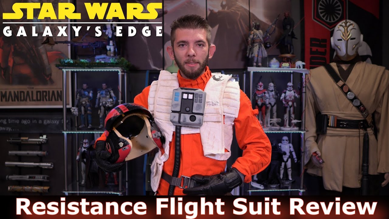 Star Wars Galaxy's Edge: Resistance Flight Suit Review