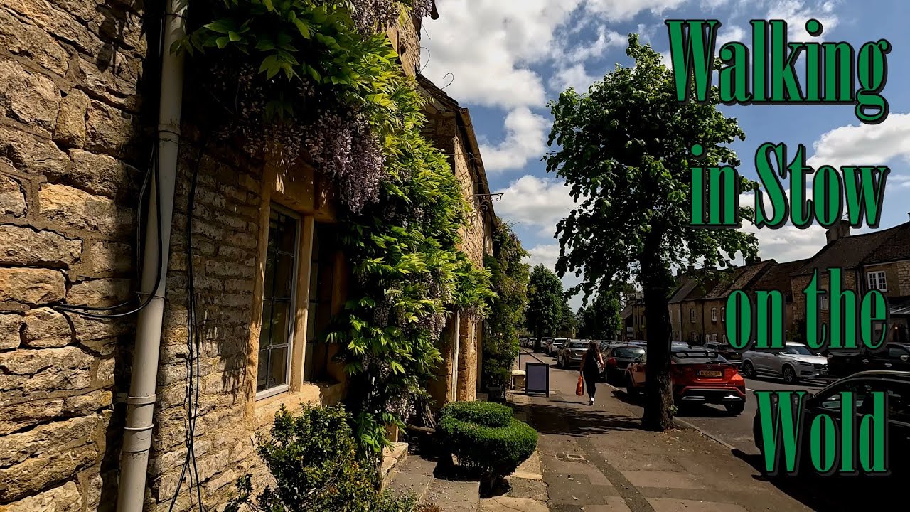 Walking in Stow-on-the-Wold 4K