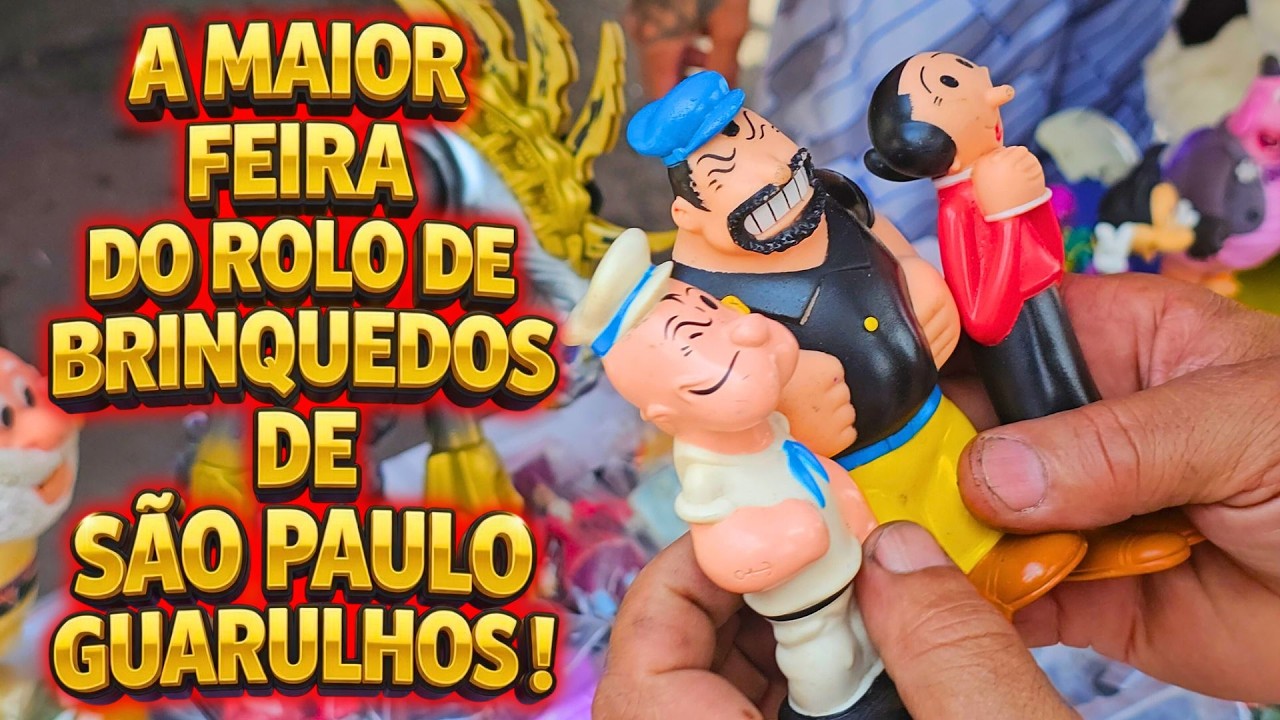 A MAIOR FEIRA de BRINQUEDOS em GUARULHOS !