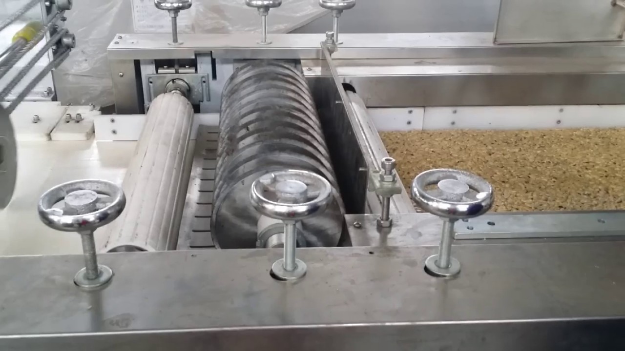 Peanut Roasting & Bar Cutting Machine