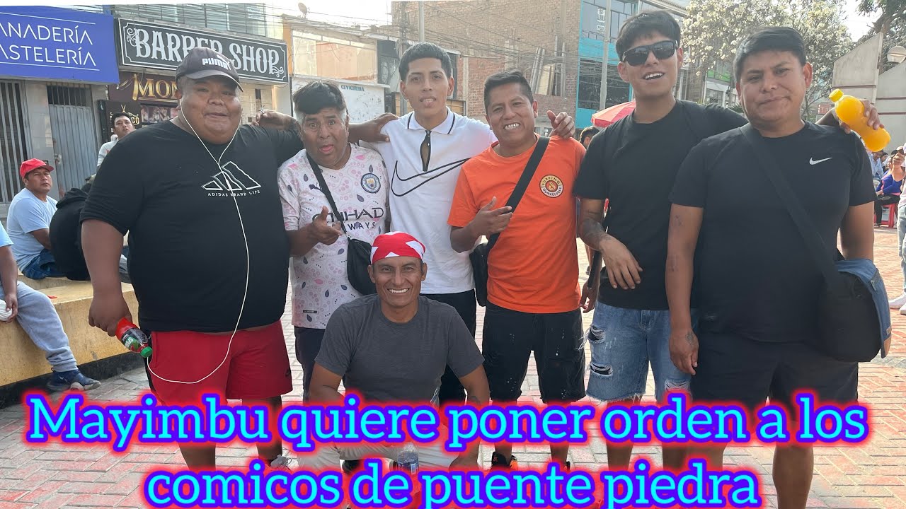 Mayimbu quiere poner orden a los cómicos de puente piedra 
