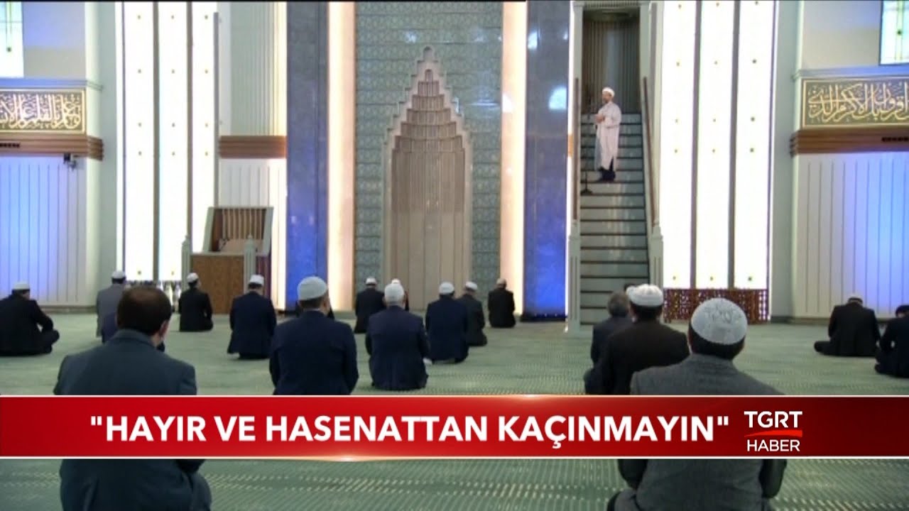 Cuma Namazı Kocatepe Camii'nde Kılındı