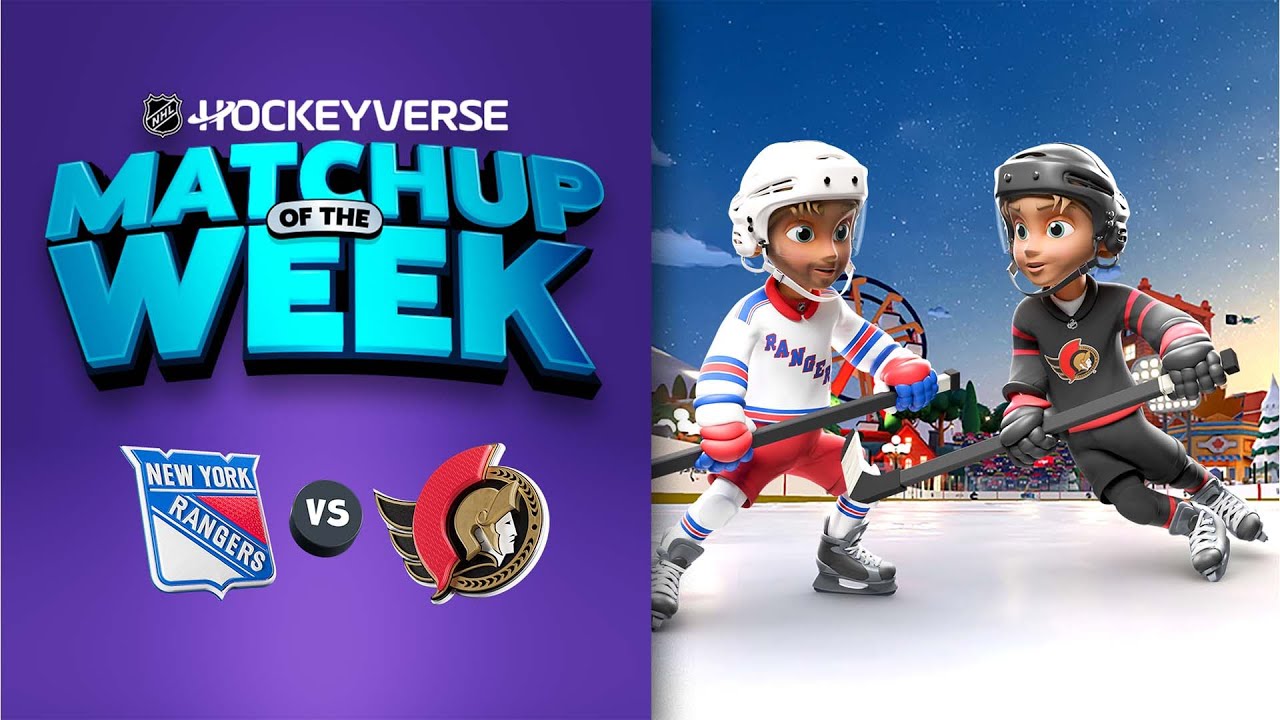 The Senators storm back against the Rangers for an OT win in the HOCKEYVERSE!