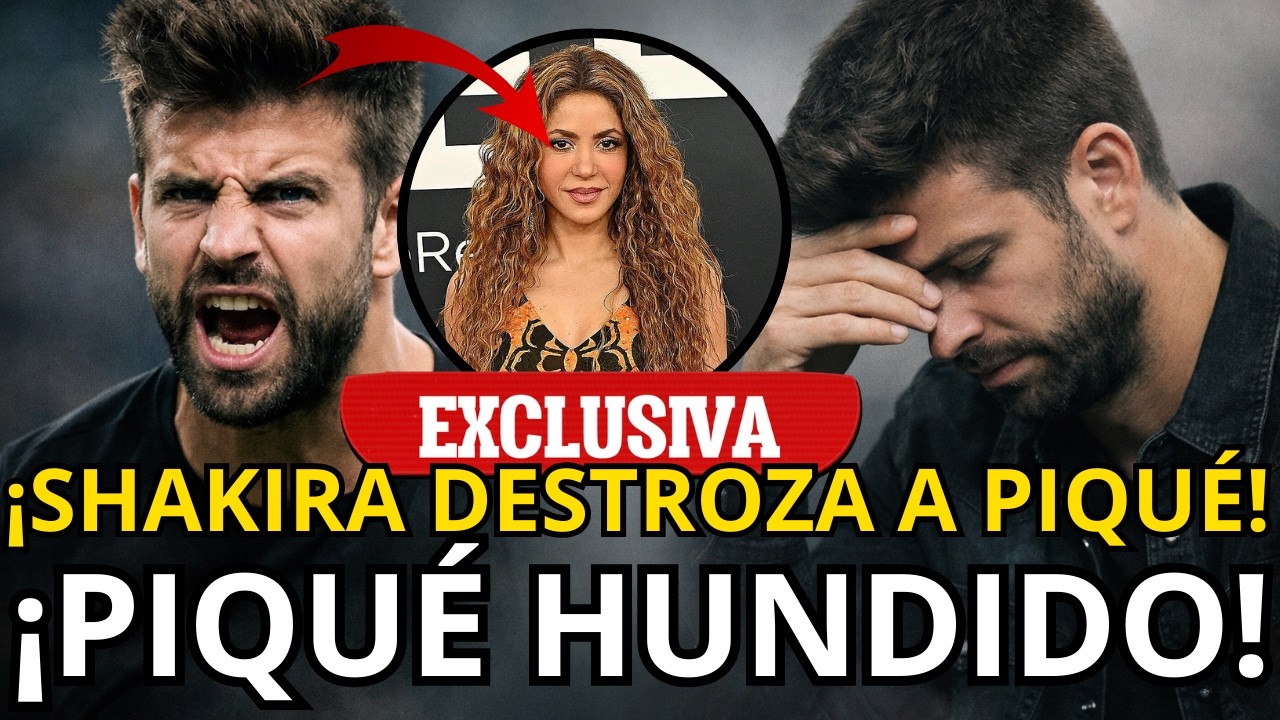 💥PIQUÉ NO SOPORTA LA HUMILLACIÓN… QUIERE RECUPERAR EL CONTROL YA