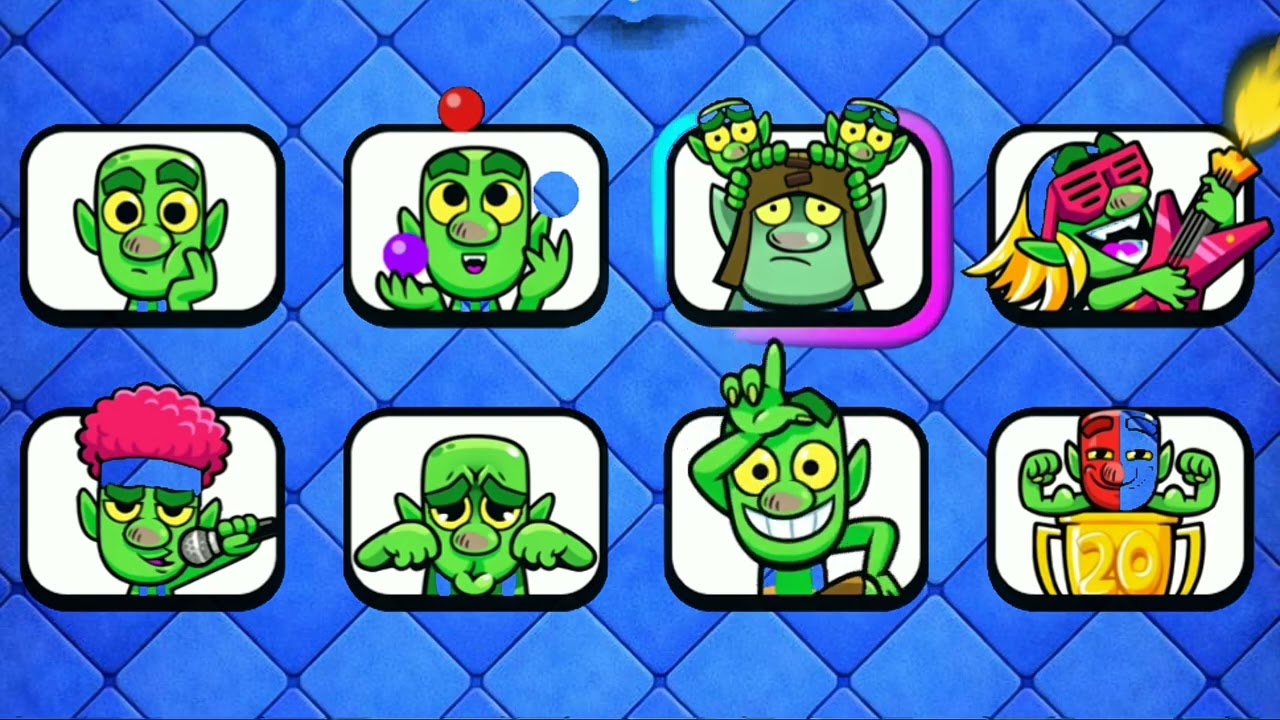 Goblin Emotes Be Like… 😈 | Clash Royale Funny Moments 
