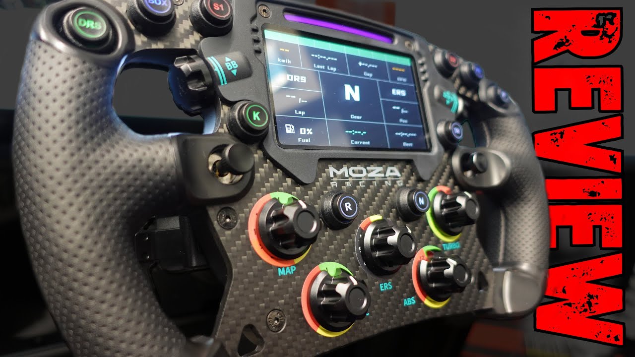 Это колесо просто потрясающее — обзор MOZA Racing FSR Formula
