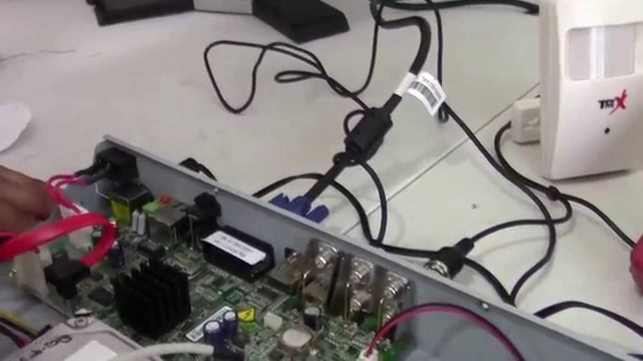 Como reparar canal de entrada   video de cualquier DVR