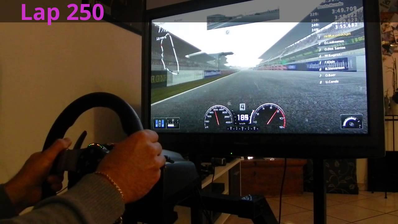 Gran Turismo 5 24 hours of Le Mans with TopSeat Racing Simulator and Logitech G27