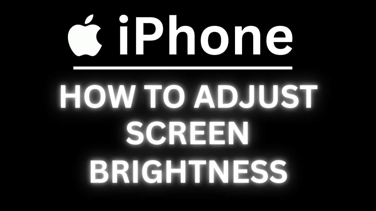 Как отрегулировать яркость экрана на iPhone | Простой урок по iOS